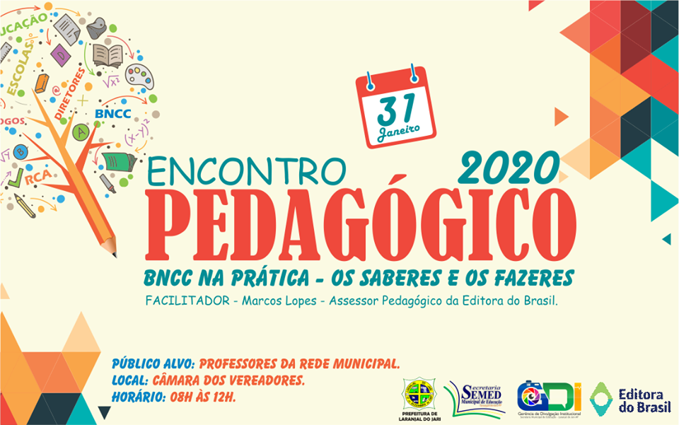 Educação I Encontro Pedagógico.